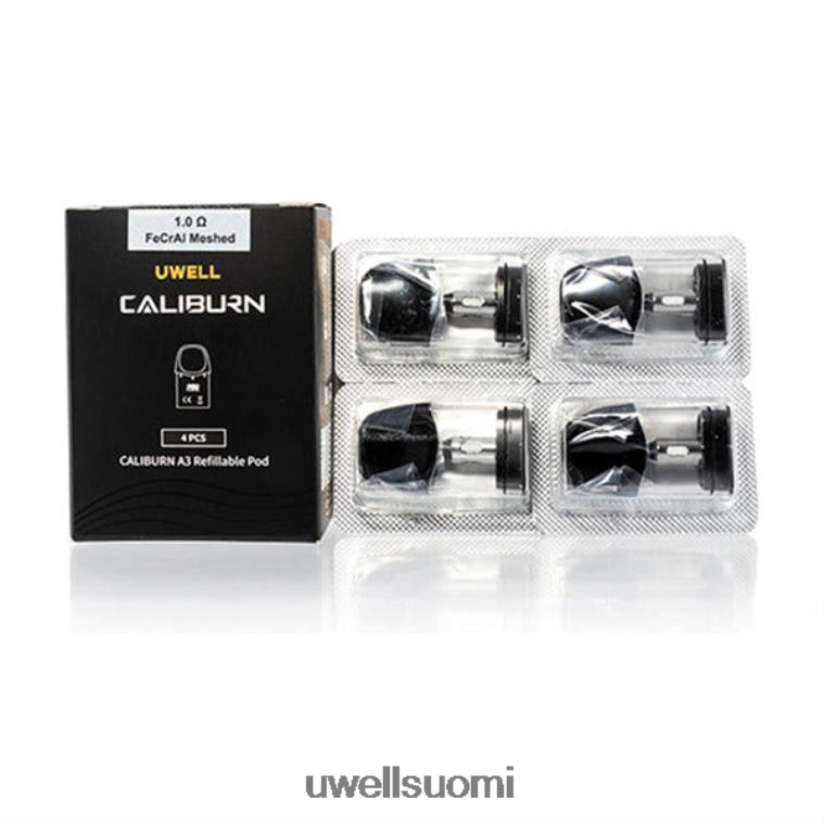 UWELL CALIBURN A3 varaosat | 4-pakkaus 08ZDH19 08 ohmia 2 UWELL vape flavors